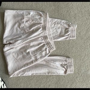 White Rosa sweatpants by brandy Melville